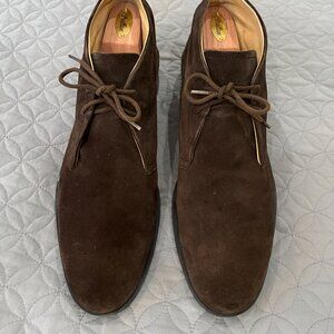 Tod's Suede Lace-Up Chukka Boots – Size US 11